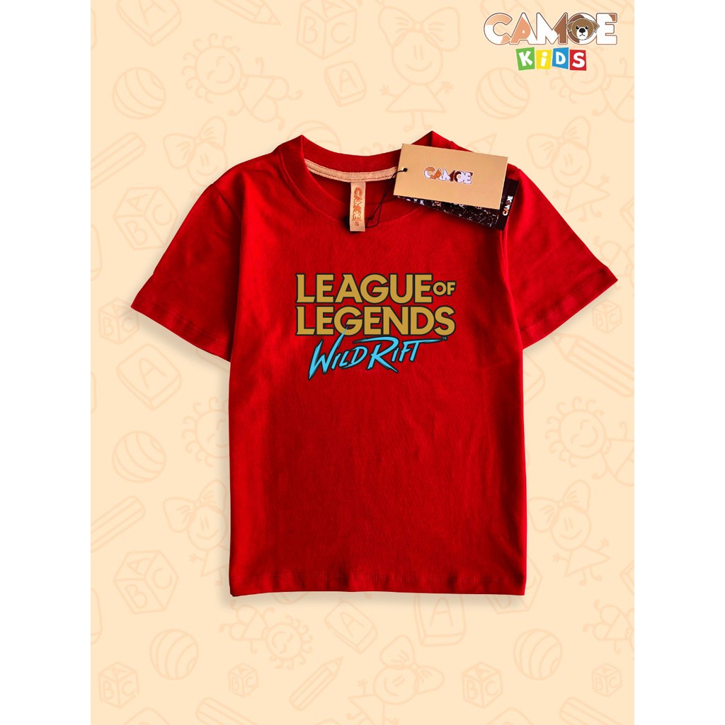 Kaos Anak KIDS Gaming League of legends wild rift