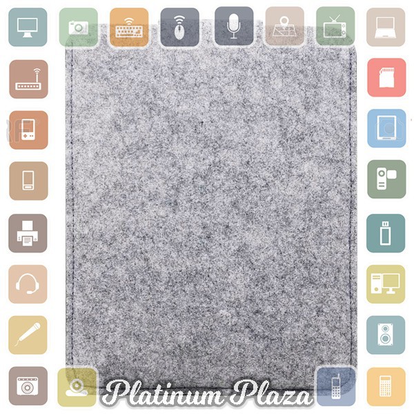 Felt Sleeve Case Laptop 13 Inch - DA98 - Dark Gray`EG53T7-