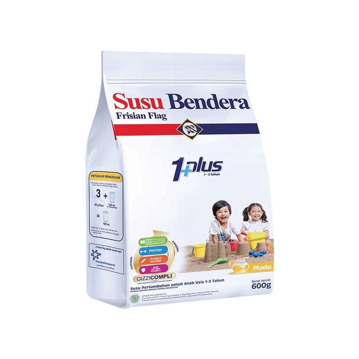 

Ee51 Susu Bendera 1+ Susu Bubuk 1-3 Tahun Madu 600G 3 Pcs 6Gggddv
