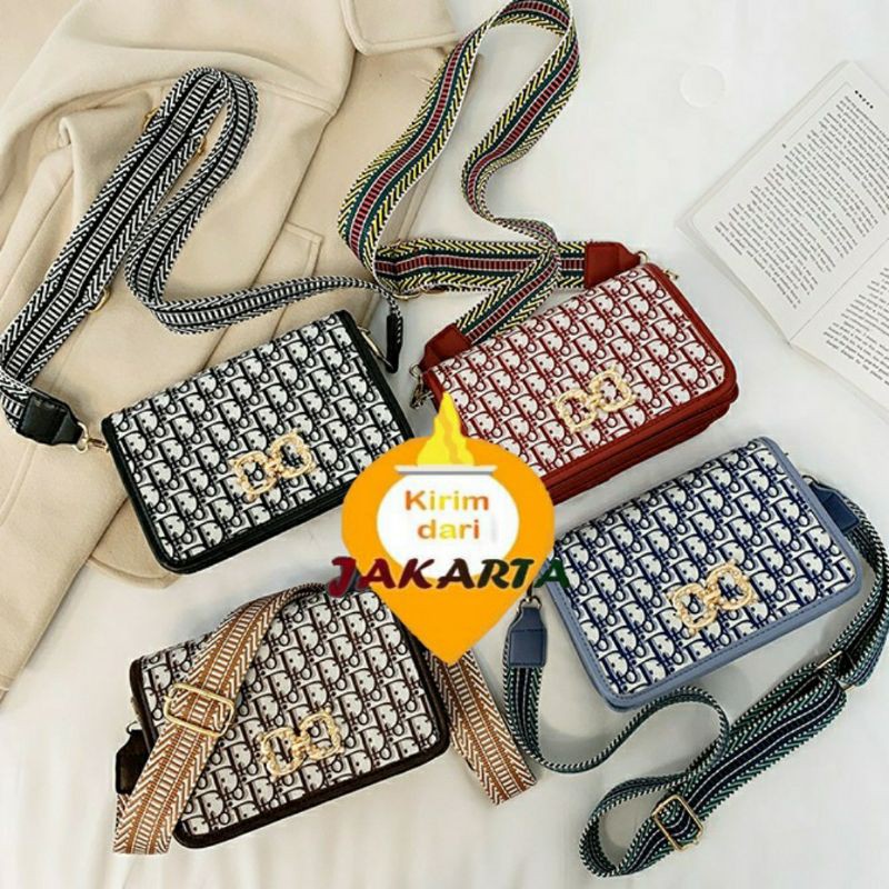 (2PC BISA IKG)GTBI99882833 New Arrival  !!!  Tas Selempang  Tas Wanita Import  Premium Terbaru