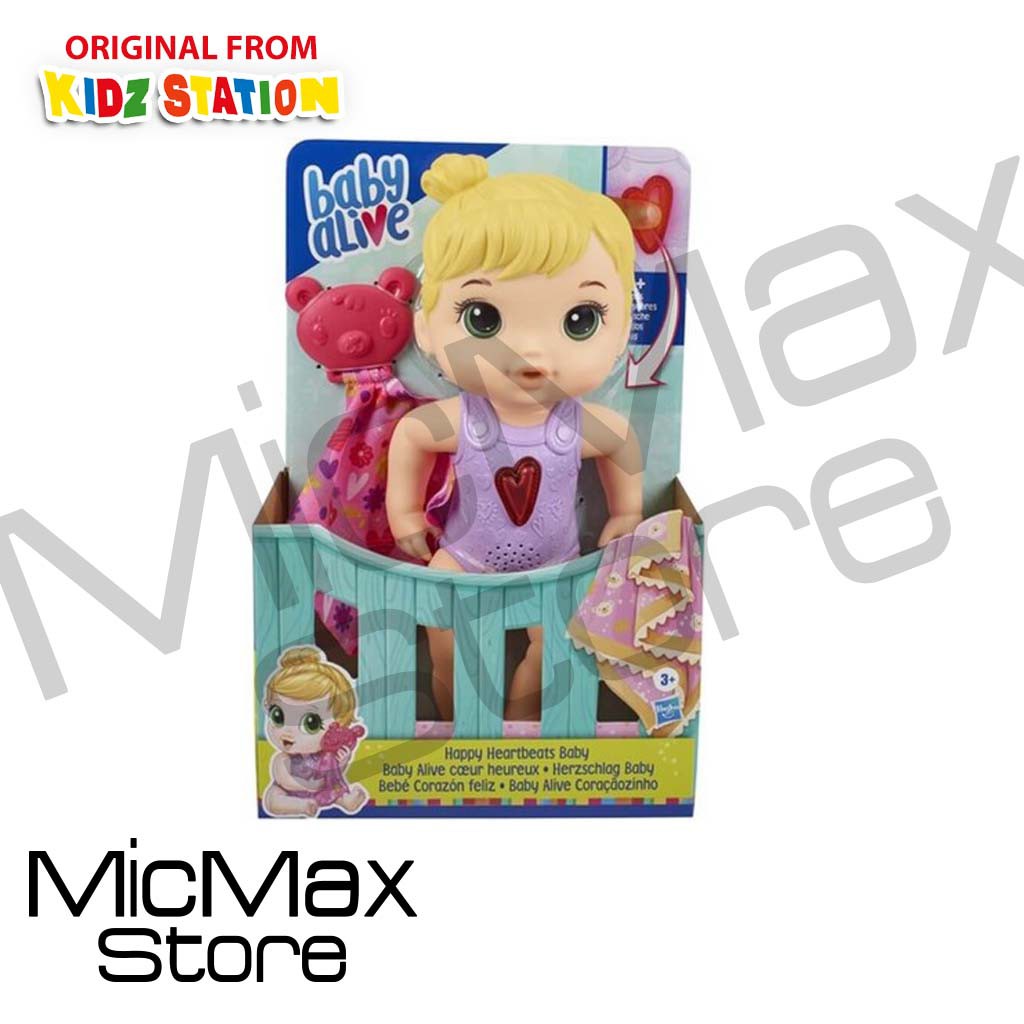 Baby Alive  Happy Heartbeats Baby Shopee Indonesia