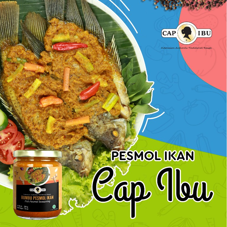 CAP IBU Bumbu Pesmol Ikan