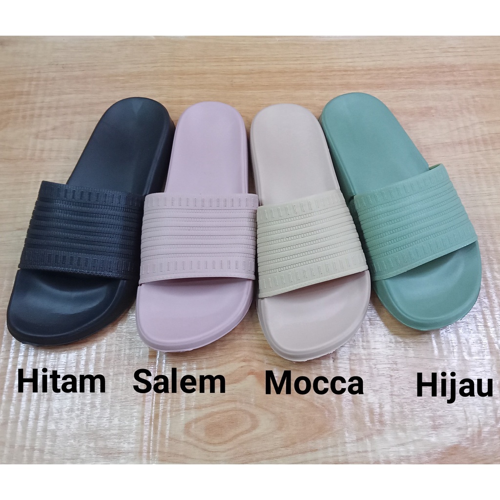 (COD) Sandal Selop Kokop Wanita Karet Jelly Irsoe 211-3