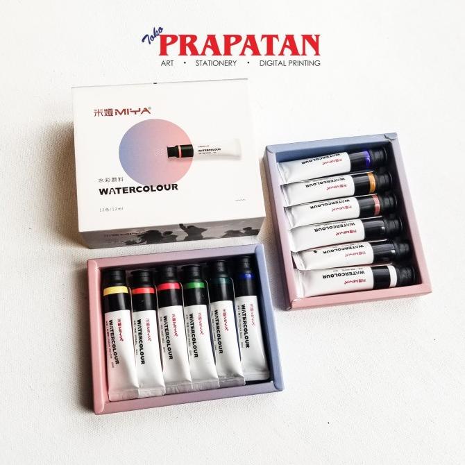 

TERBARUU!! Miya Himi Watercolor set 12/18x12ml | Cat Air PROMO