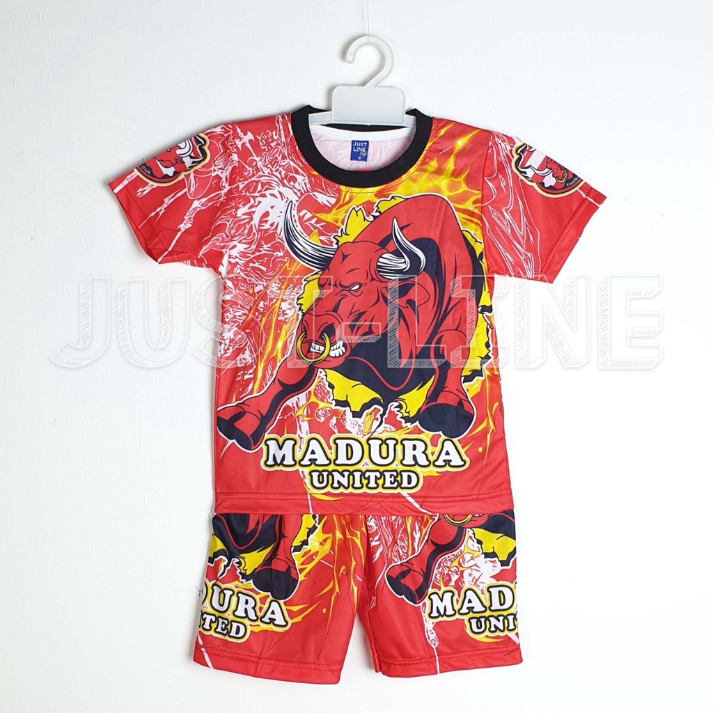 baju  bola anak bali united full printing