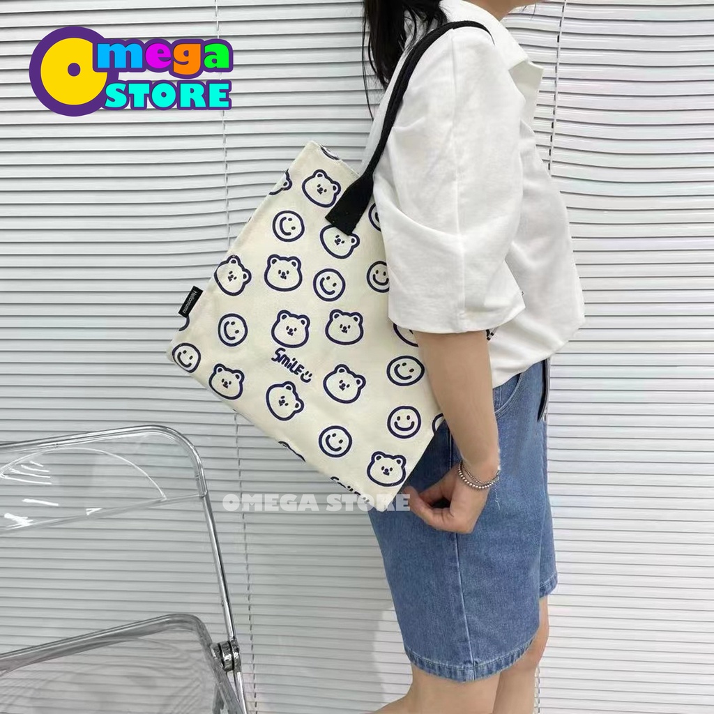 Tas Tote Bag Bahu Kekinian Terbaru Bagus Simple Elegan Casual Model Fashion Korea Tote Bag Bahu Kekinian Terbaru Bagus Simple Elegan -267