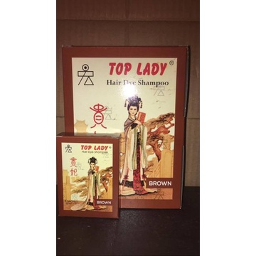 TOP LADY HAIR DYE SHAMPOO ( 1 SACHET )**