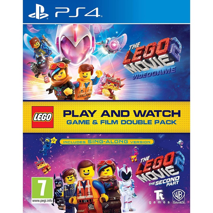 PS4 The LEGO Movie 2 Game &amp; Film Double Pack