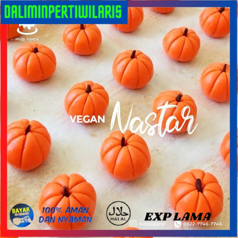 

( BISA COD ) vegan nastar pineapple tart / dairyfree / eggless / lowfat KOMPLIT [Kode 1|Kode 2|Kode