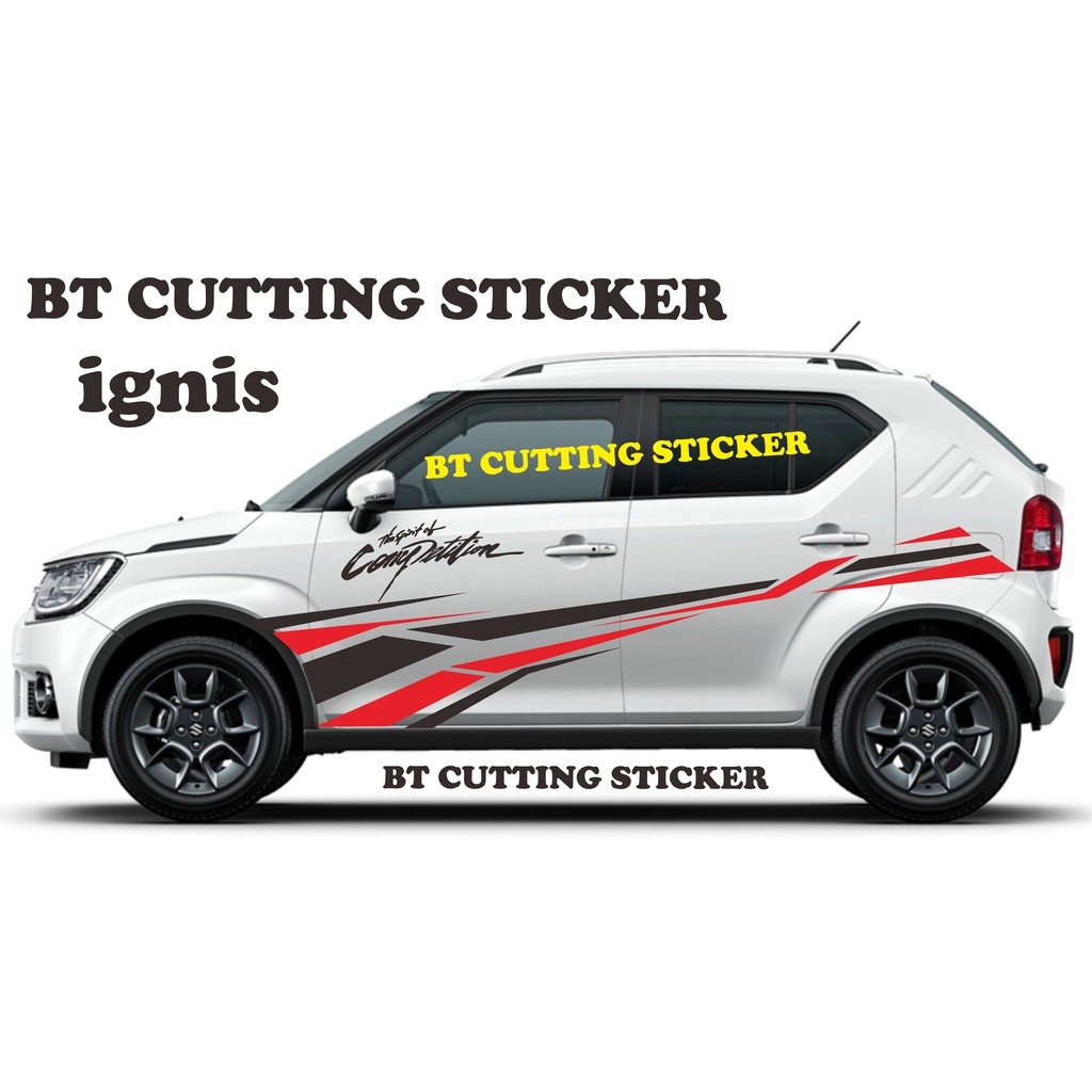 ig211 sticker mobil suzuki ignis stiker mobil suzuki swift stiker mobil suzuki stiker mobil suzuki s