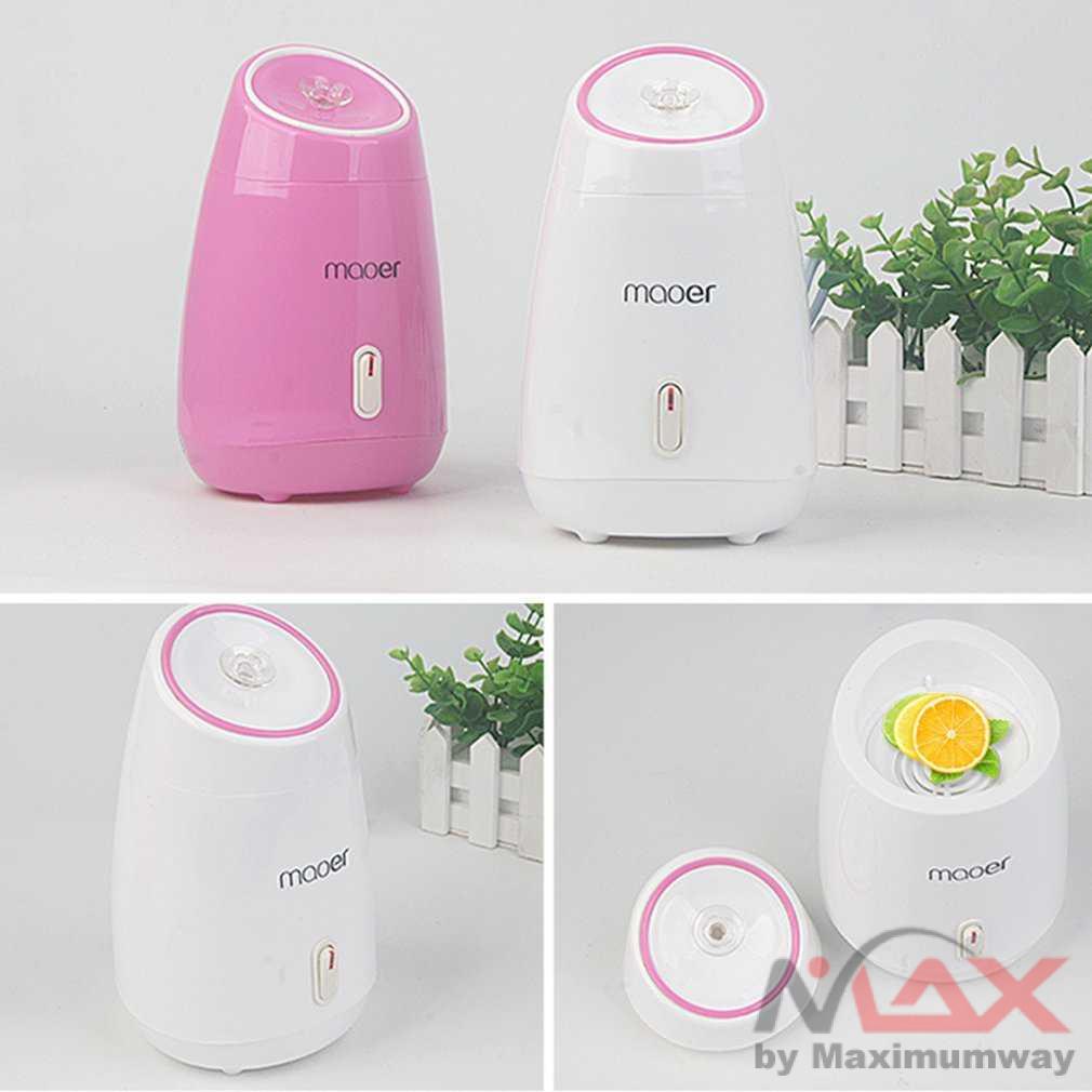 Taffware HUMI Steamer Muka / Nano Spray Steam / Alat Spa Muka untuk mencegah Penuaan dini dan membersihkan Kulit mati Beauty Humidifier - MR-Z1 Facial Steamer DIY Fruit Steam Sprayer Nano Ionic Mist Face Humidifier Sauna Moisturizing Pore Cleansing Beauty