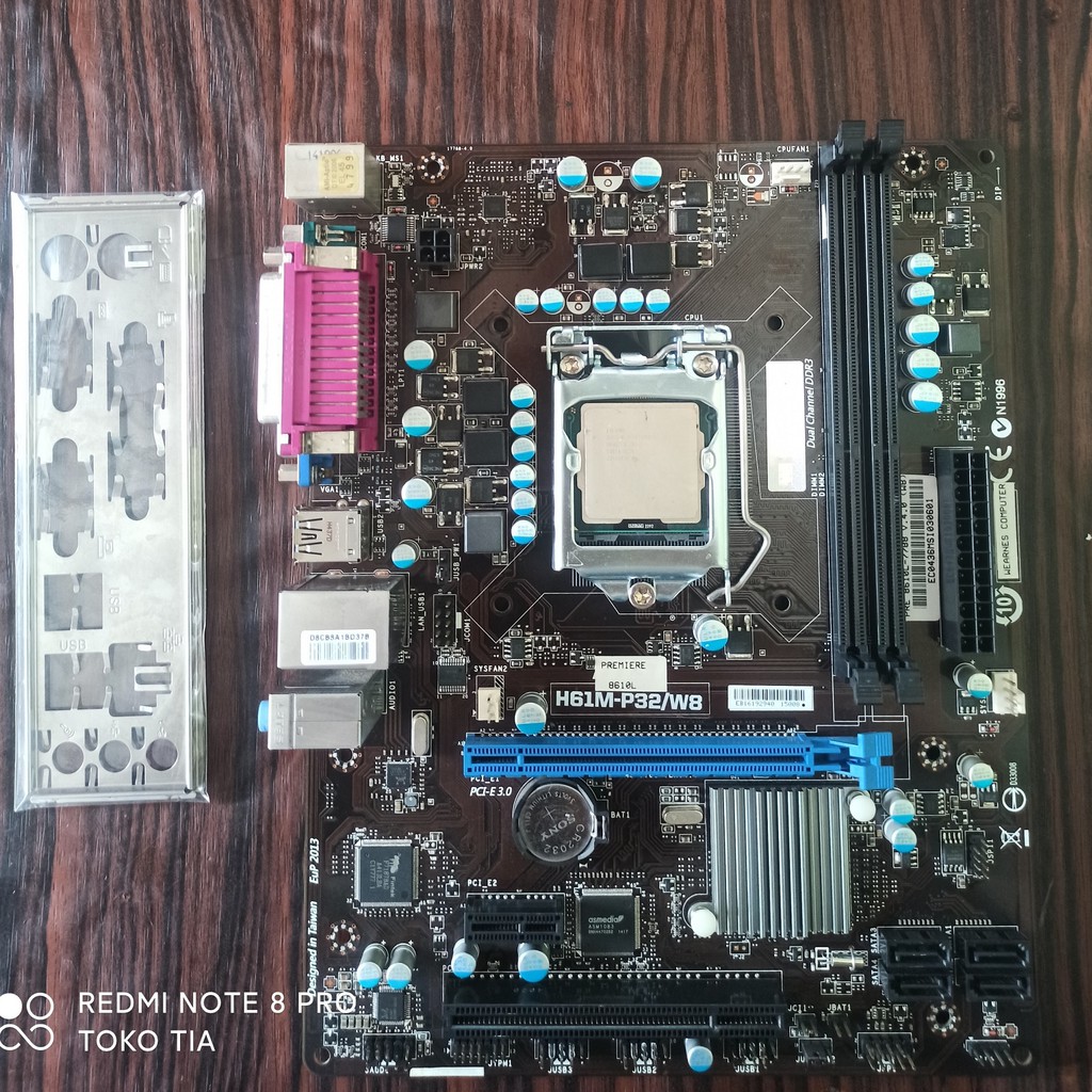 MSI H61M-P32 W8 soket 1151 support i7 3770 3770K