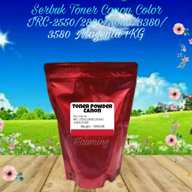 Serbuk Toner Canon NPG35 NPG 35 IR C2550 C2880 C3080 C3380 C3580 IRC-2550 2880 3080 Magenta 1kg