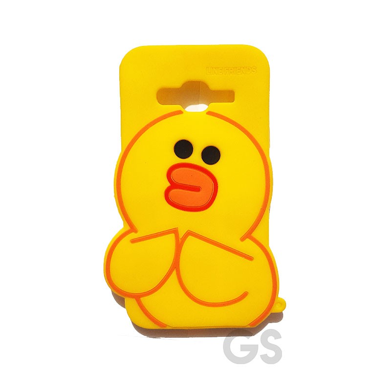 Silicon Boneka 3D SAMSUNG J2  Softcase Lucu Karakter