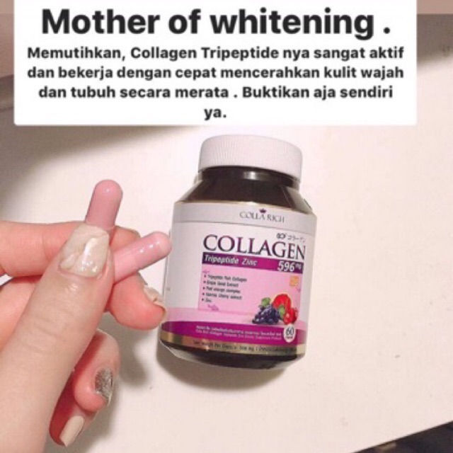 [ BISA COD ] THAILAND 100% ORIGINAL COLLA RICH COLLAGEN