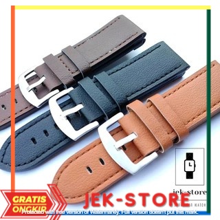 Strap Tali jam tangan kulit leather Pria 26mm Tali jam kulit BZ26.