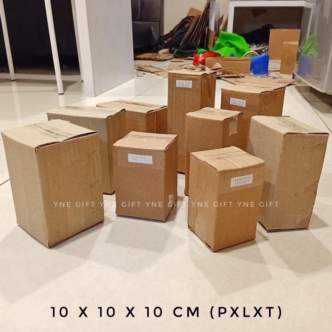 

10X10X10 Cm Kotak Kardus Dus Packing Packaging Kemasan Dafa.Olshop