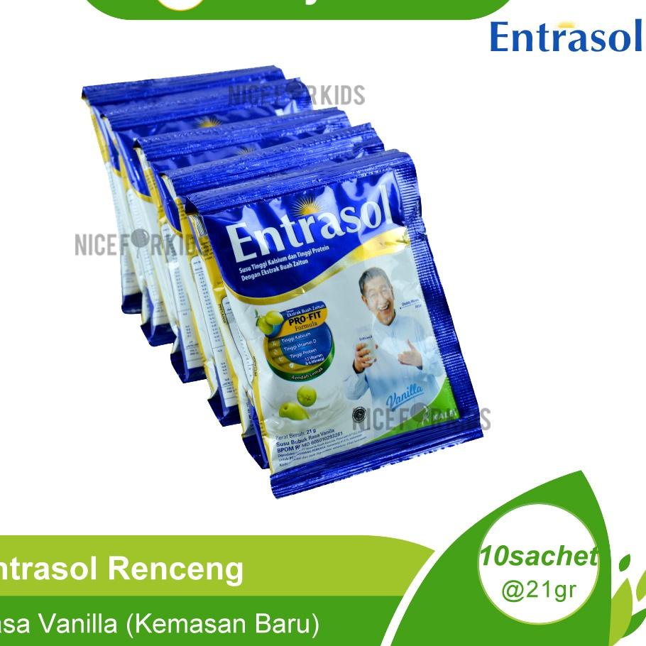 

Entrasol Renceng isi 10 Sachet / Susu Bubuk Tinggi Kalsium Membantu Memelihara Kepadatan Tulang Promo