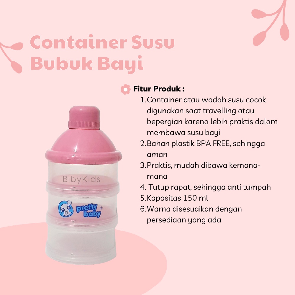 Container Susu Bubuk Bayi 4 Susun Kontainer Wadah Susu Baby Tempat Peralatan Makan Bayi Anak Murah