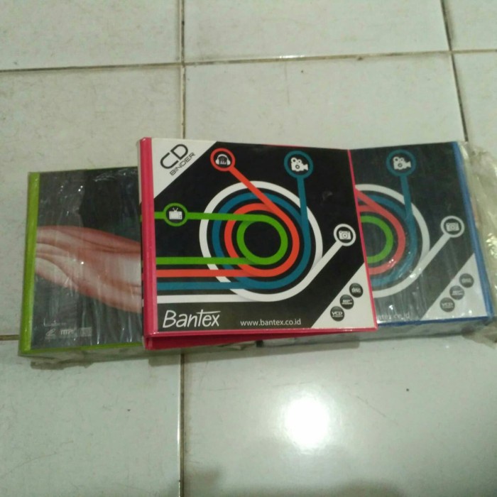 

Menakjubkan Cd Binder Bantex Ref.8540 Free 5 Pcs Pocket Cd Hrg 33.000 Pc. Terbatas