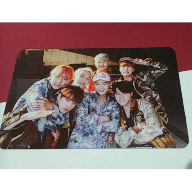 PHOTOCARD FIRE BTS MEMORIES 2016