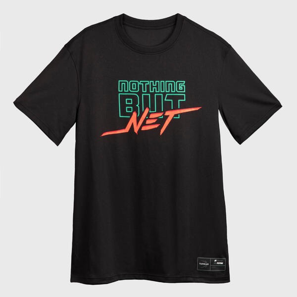 TARMAK Jersey / Kaus Basket Pria TS500 Fast - Hitam - 8606972 - M