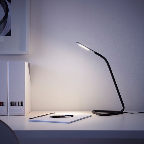 Lampu meja ikea HARTE Lampu kerja LED belajar tidur