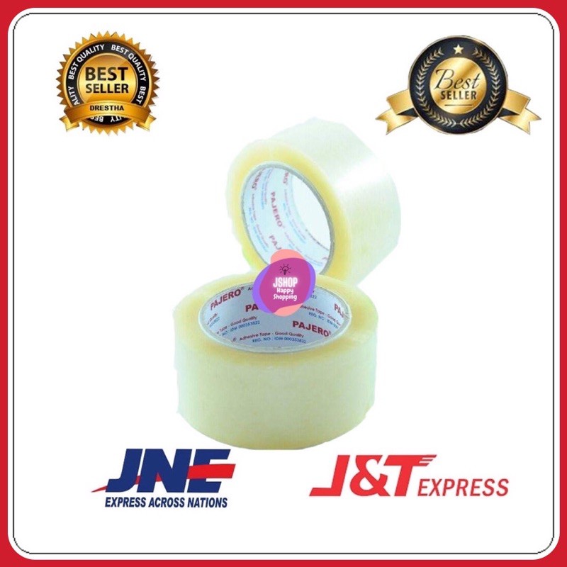 

TAPE LAKBAN / ISOLASI PREMIUM PAJERO 2"X100Y (45MMX54M)