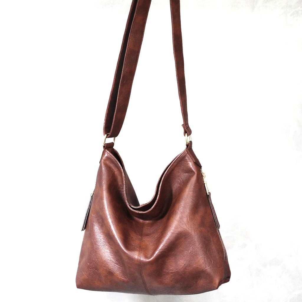 Shelina Shoulder Bag / Tas Wanita Hobo 2 kantong