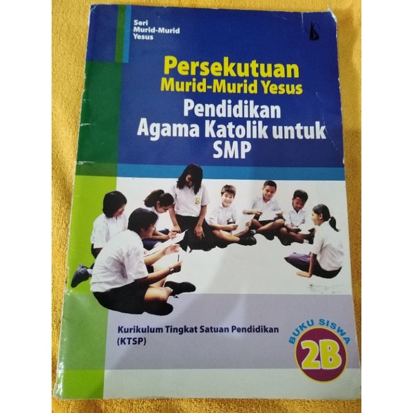 

Preloved (bekas) Pendidikan Agama Katolik utk SMP 2B