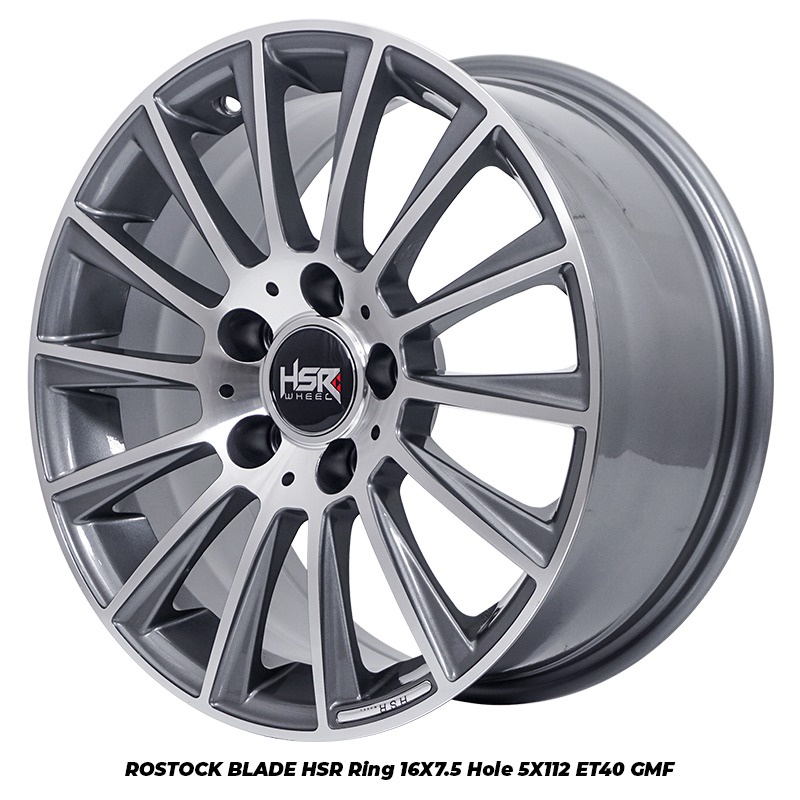 Velg Mobil HSR ROSTOCK BLADE Ring 16 Pelek Ertiga BRV Innova APV I Toko Velg Lumajang