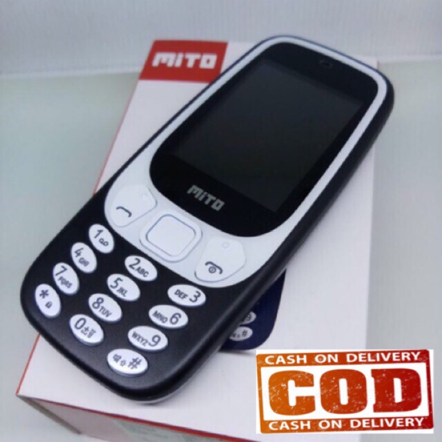 MITO 188 DUAL SIM - CAMERA - LAYAR 2.4 ICH