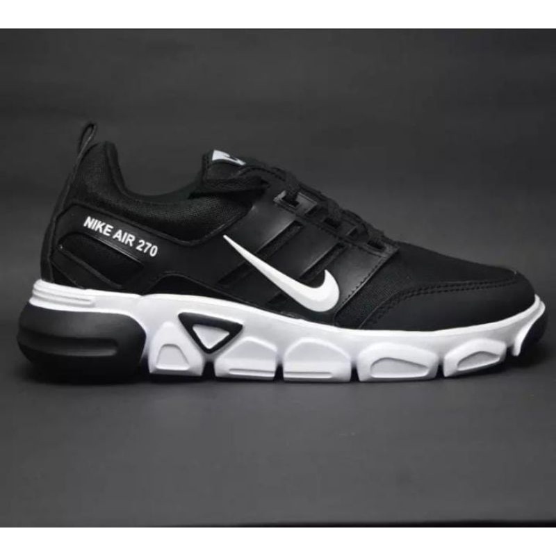 Sepatu sneakers running pria dan wanita sepatu cowok nike air 270 sepatu sekolah pria dan wanita warna hitam sepatu sport jogging pria