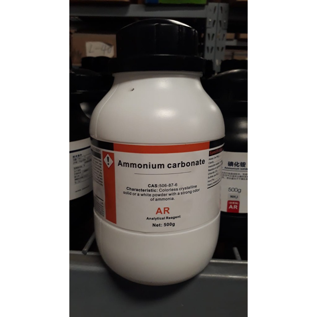 

Ammonium Carbonate | AR 500gr