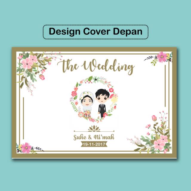 

Buku tamu Costom Hardcover A3