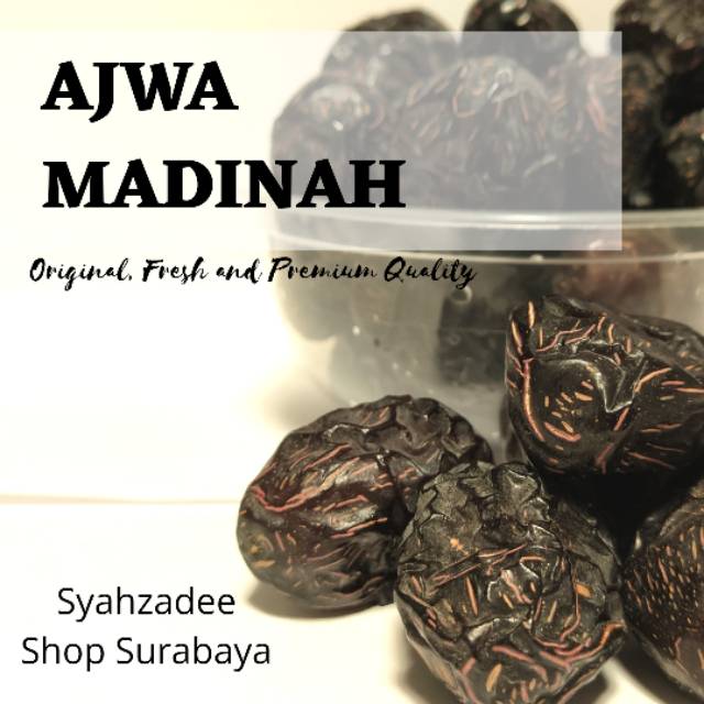 KURMA AJWA ALIYAH 100Ggr AL AWALIYAH ASLI KEBUN MADINAH