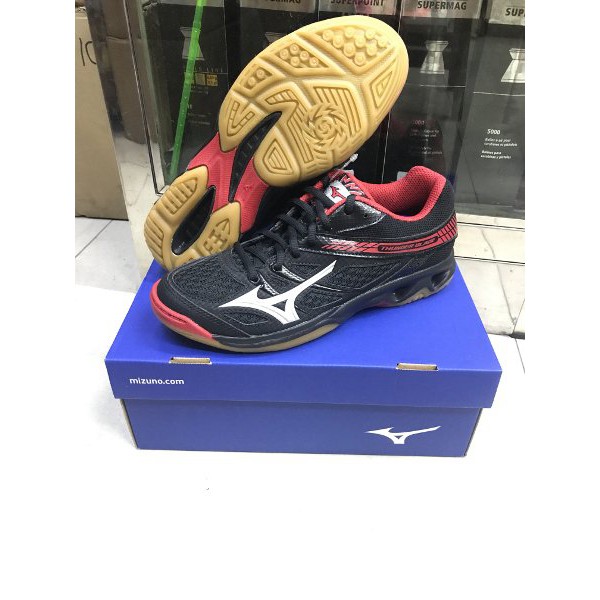 Sepatu Mizuno Original Thunder Blade Black Lime BO66 CN BAT