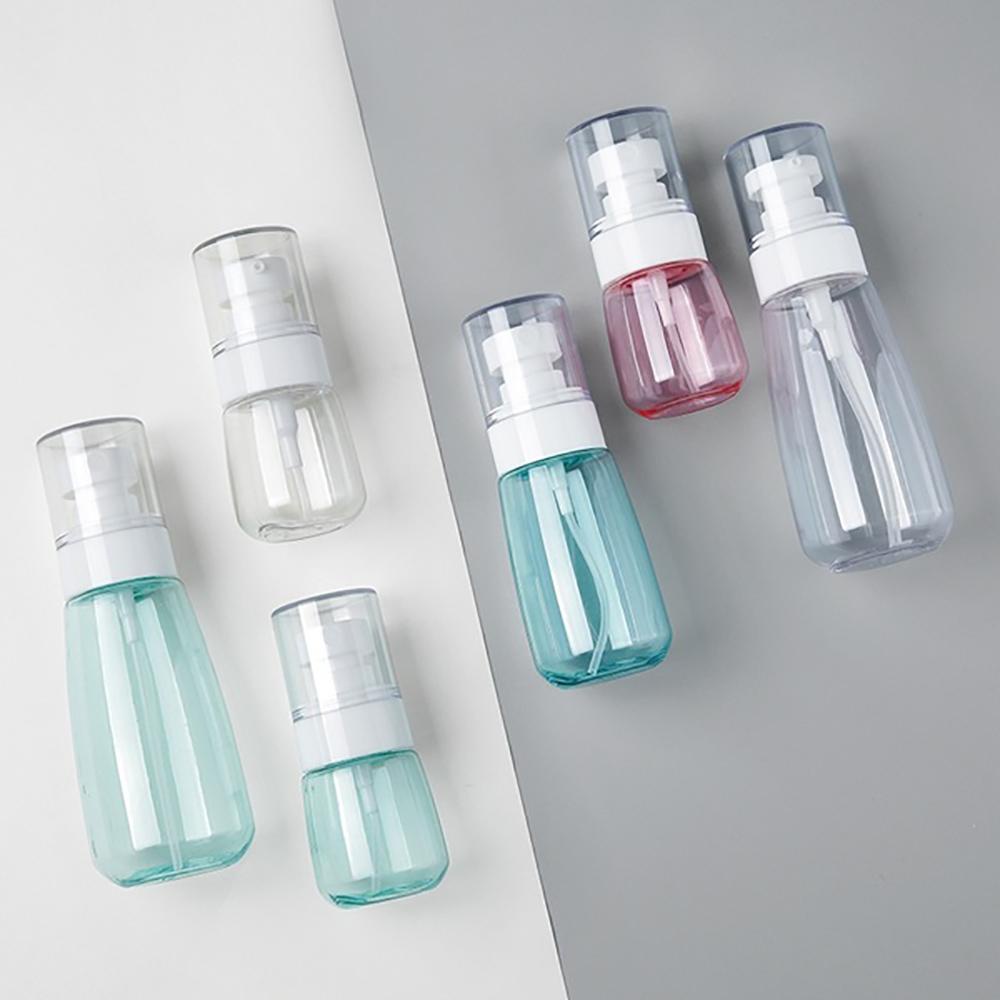 Agustinina Botol Isi Ulang Kosong Transparan Kabut Halus Watering Can Water Sprayer Moisture Atomizer Botol Parfum