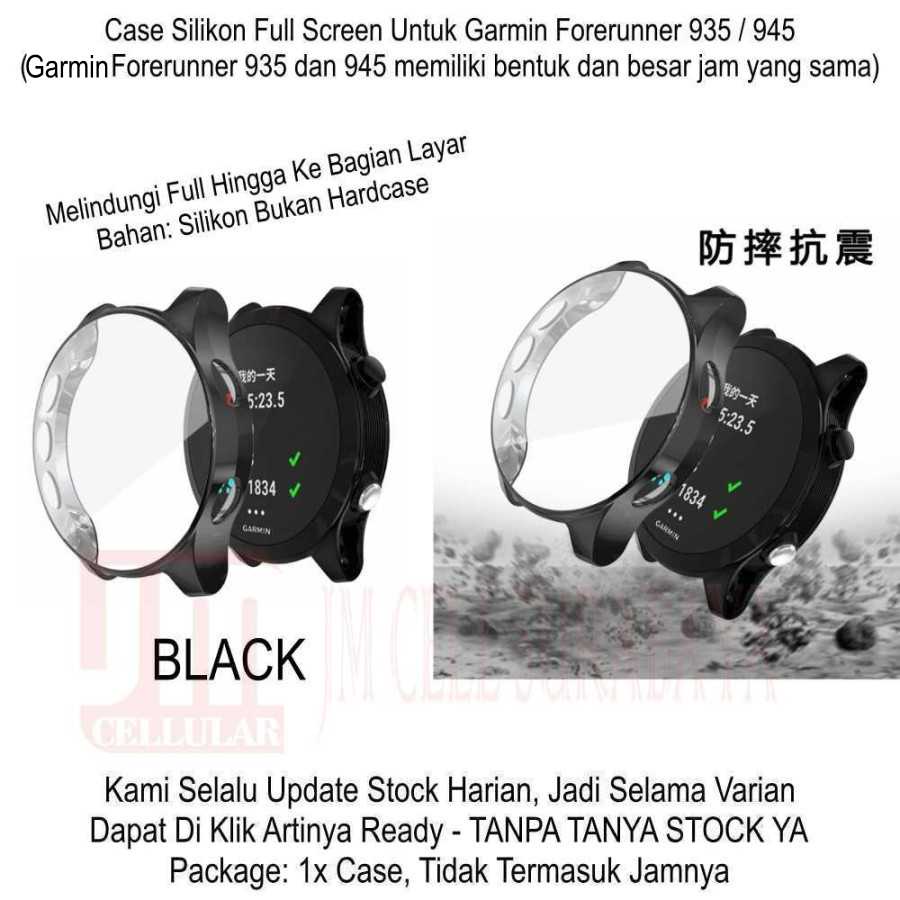 Cover Garmin Forerunner 935 / 945 - Silikon Full Screen Case