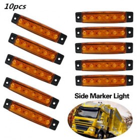 Bakuis Lampu Rambu Truck Mobil LED Marker Indicator Light 12V 10PCS - Y-S21 - Yellow