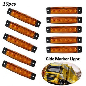 Bakuis Lampu Rambu Truck Mobil LED Marker Indicator Light 12V 10PCS - Y-S21 - Yellow