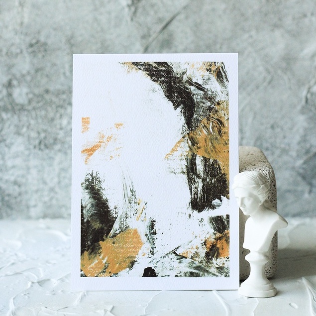 

Bold Blank Postcard Kartu Pos Kartu Ucapan Artwork Art Print Hadiah