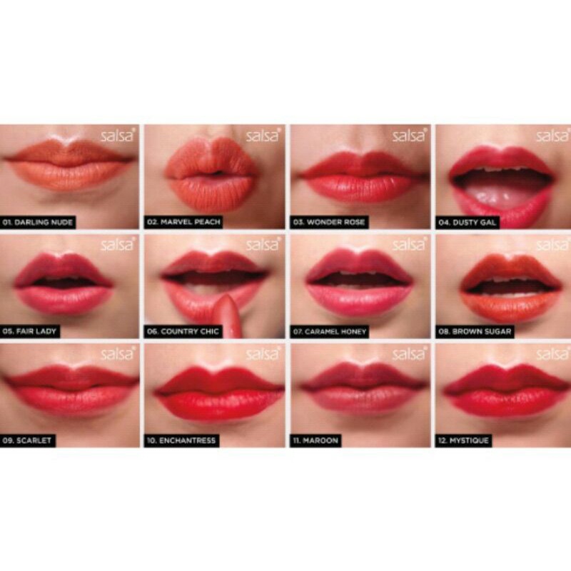 lipstik matte salsa