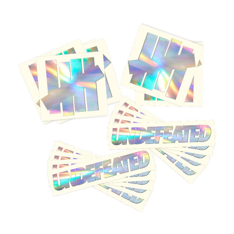 

Stiker Hologram Logo Brand Undefeated