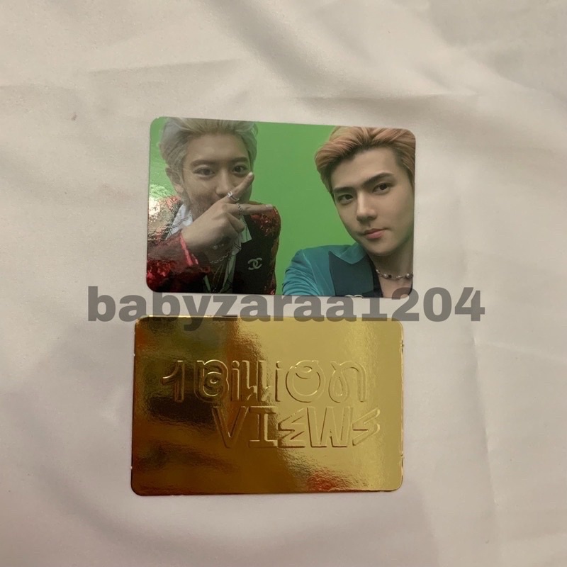[BACA DESC] Exo SC Paradise Ver + Golden card Photocard Pc official