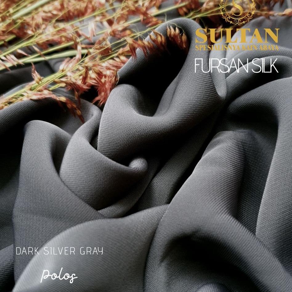 [KODE PRODUK YALUP4296] Kain Sultan abaya Fursan Silk bahan gamis abaya
