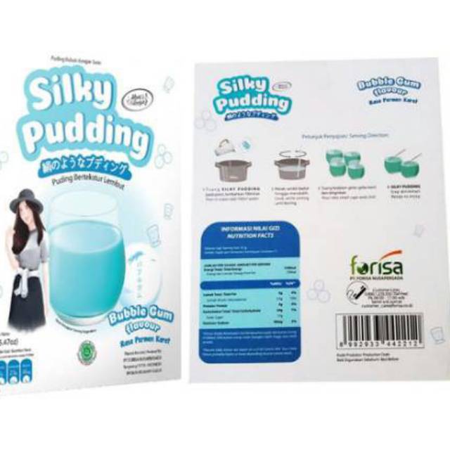 

Silky Puding Bubelgum 155gr