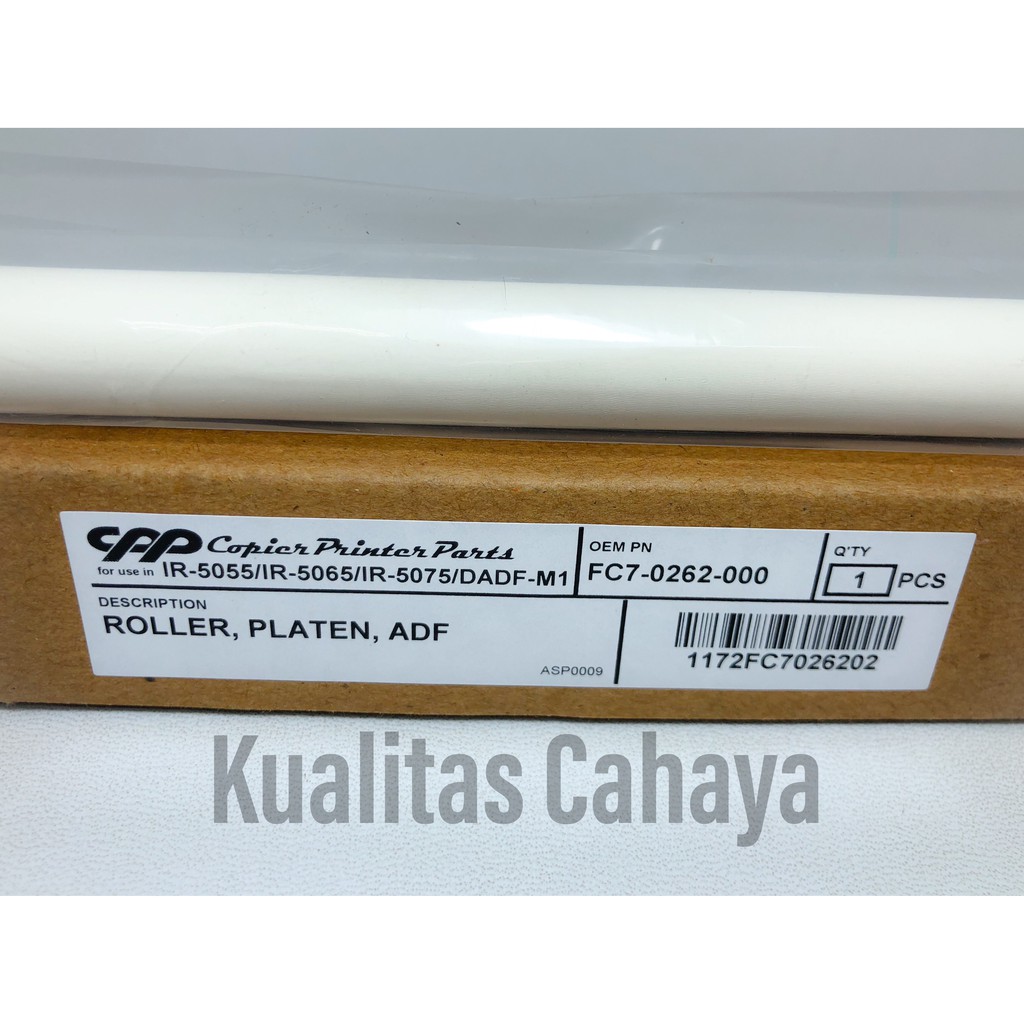 Roller Platen ADF Mesin Fotokopi Canon IR 5075 FC7 0262 Copier Printer Parts