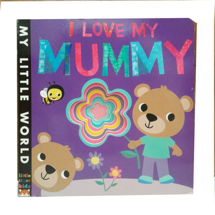 I LOVE MY MUMMY - buku mainan edukasi anak flashcard karakter