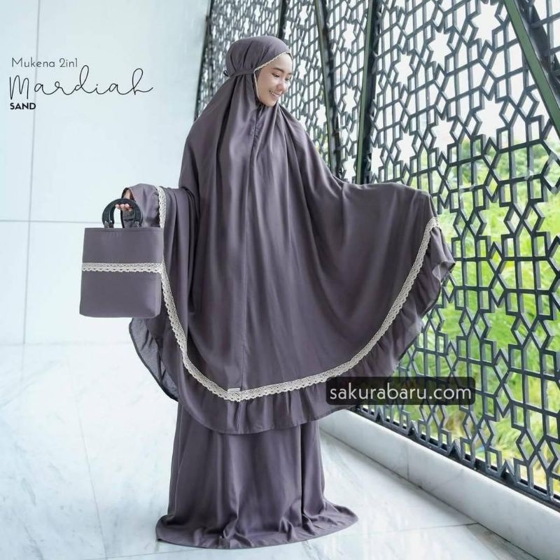 mukena polos khadijah dewasa premium jumbo mukenah bahan katun rayon halus adem